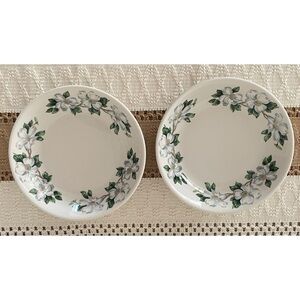 ** BUNDLE SALE 3/$18 ** Syracuse China Floral Floral Dogwood Bowls 7 1/4"